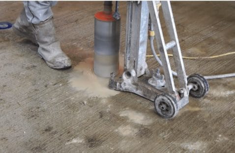 What is concrete core drilling?