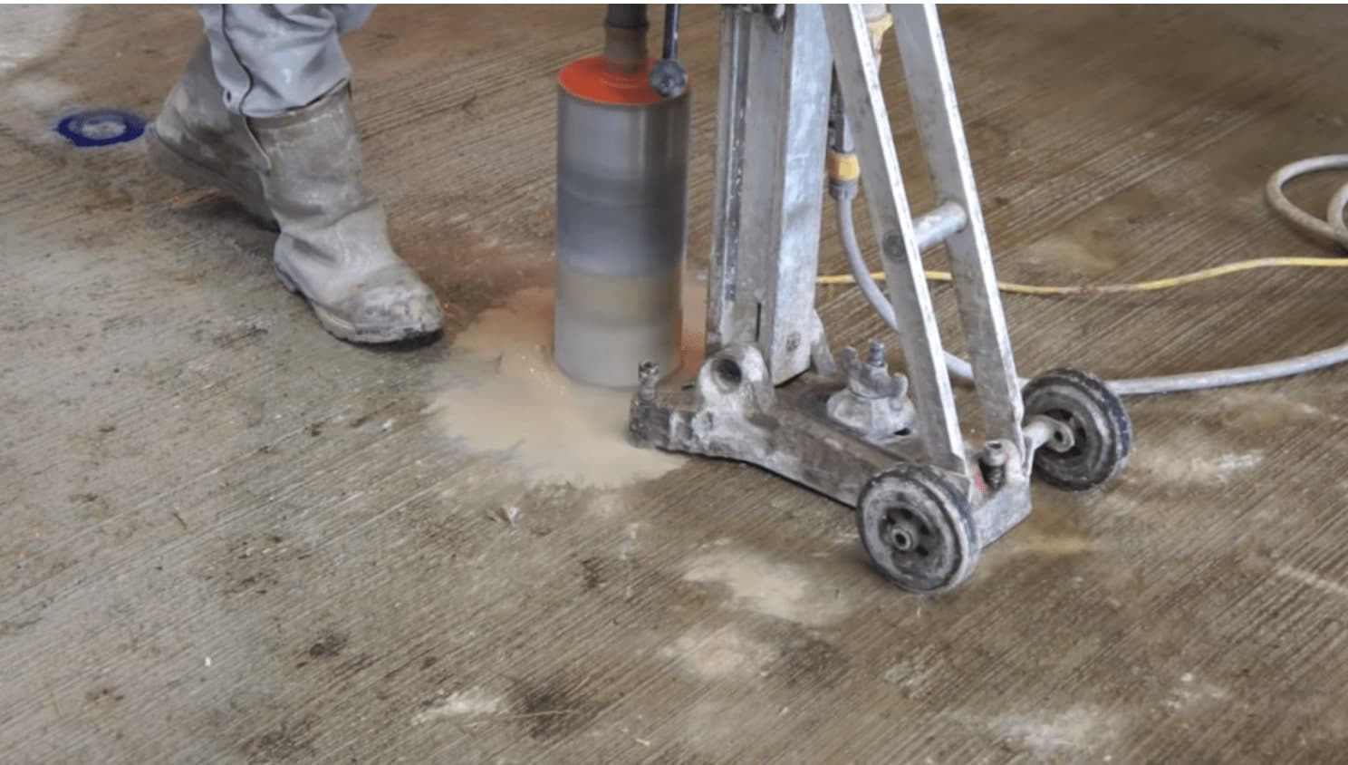 What is concrete core drilling?